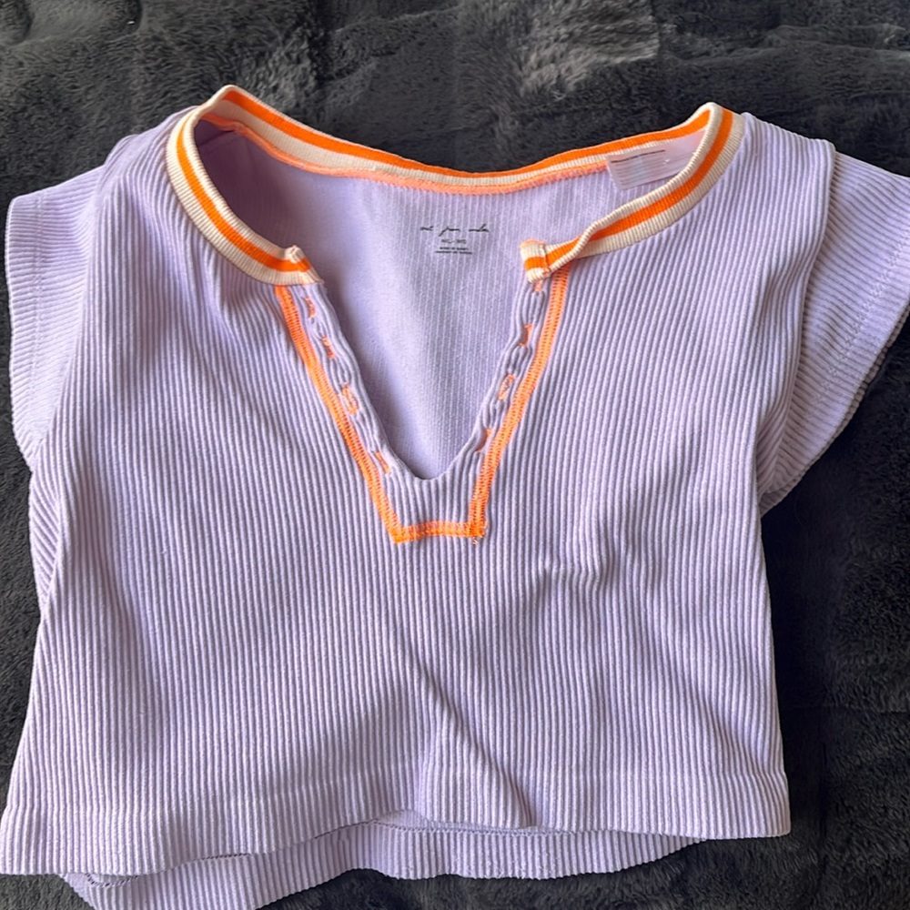 Go for gold urban outfitters crop top
